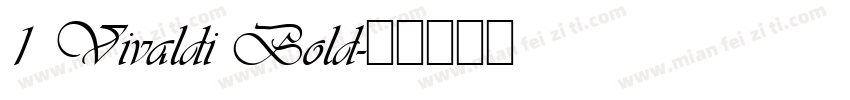 1 Vivaldi Bold字体转换